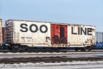 SOO 178258, 50-ft Insulated Plug Door Box Car at the BRC Clearing Yard 